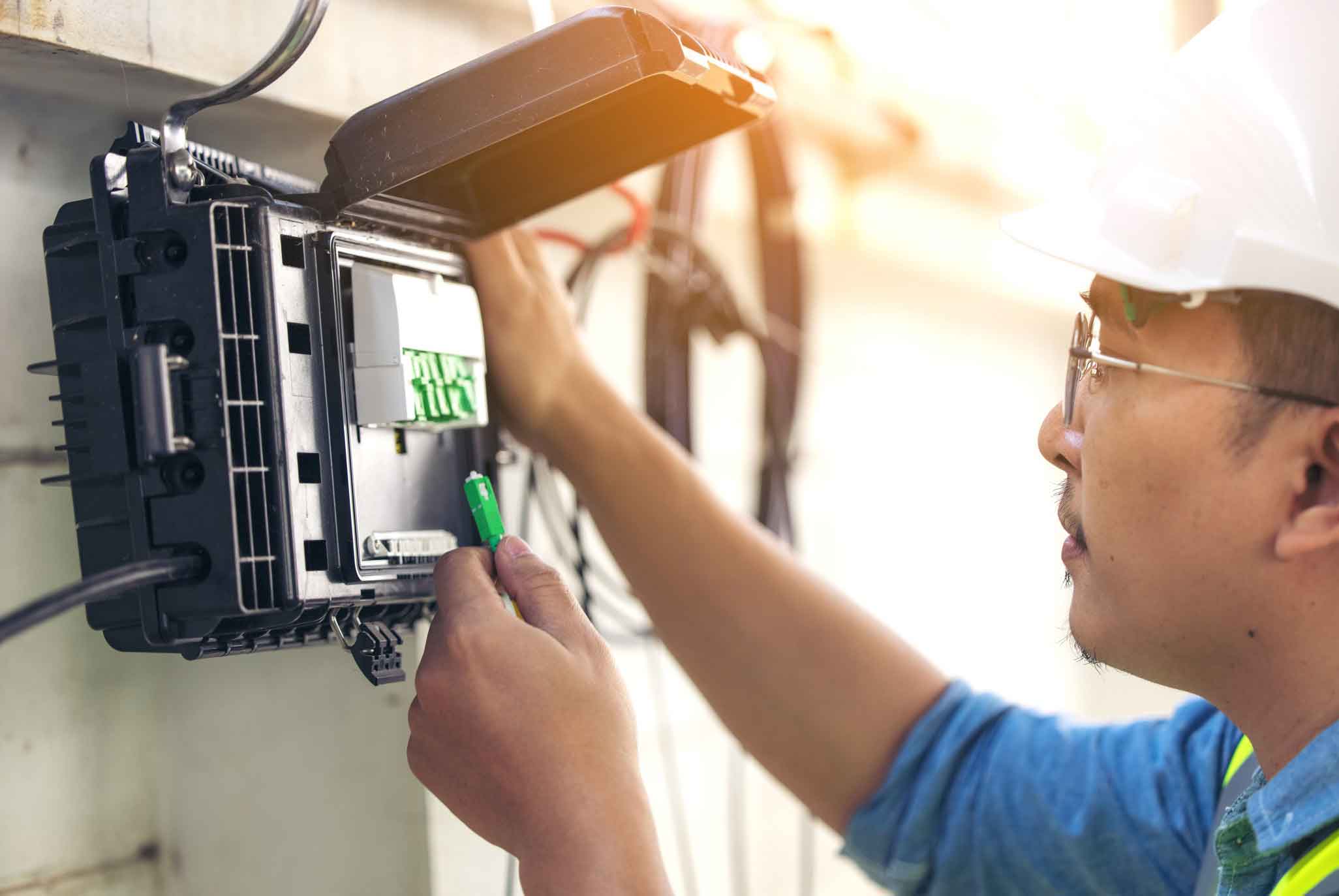 Steg-för-steg FTTH-installationsprocess